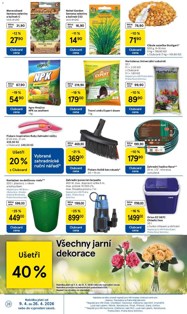 Nový Tesco leták od 15.04.