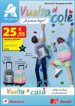 Vista previa del folleto de la tienda Alcampo válido desde el 14/08/2025 