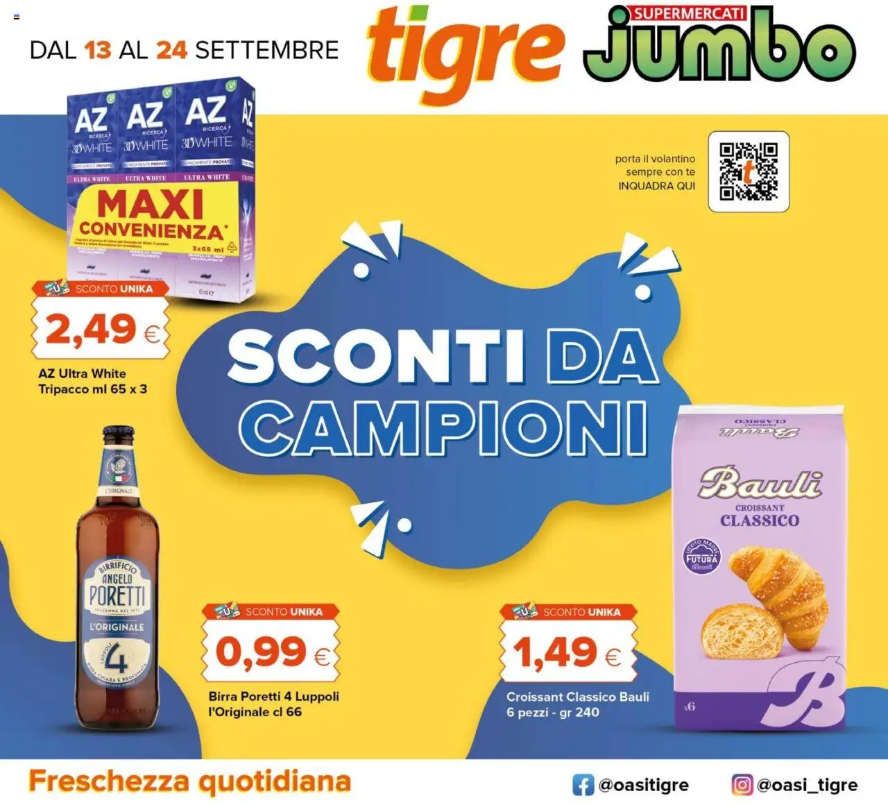 Volantino Tigre valido da 13/09/2025 numero di pagina 1