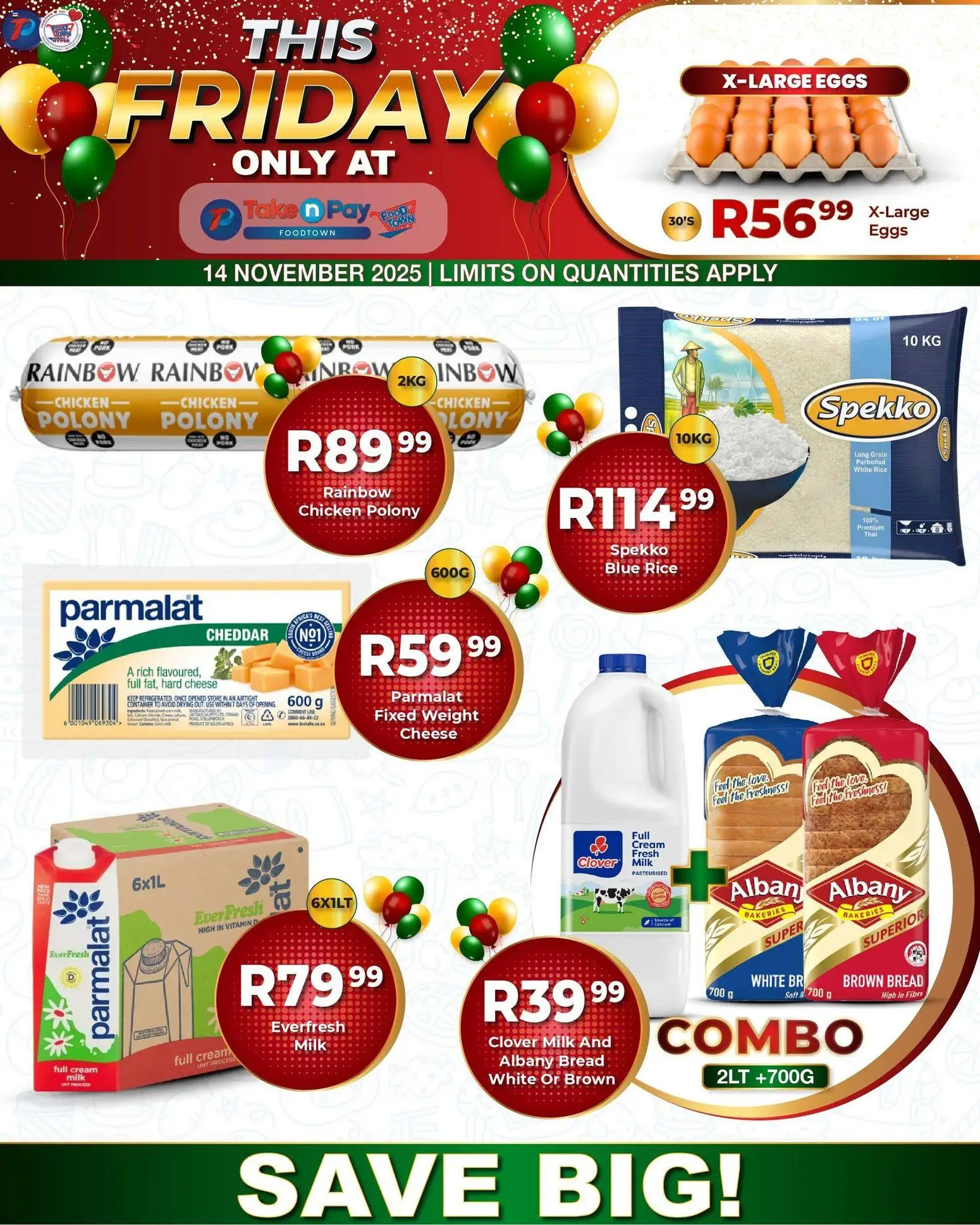 Preview of Take n Pay flyer valid from 14/11/2025