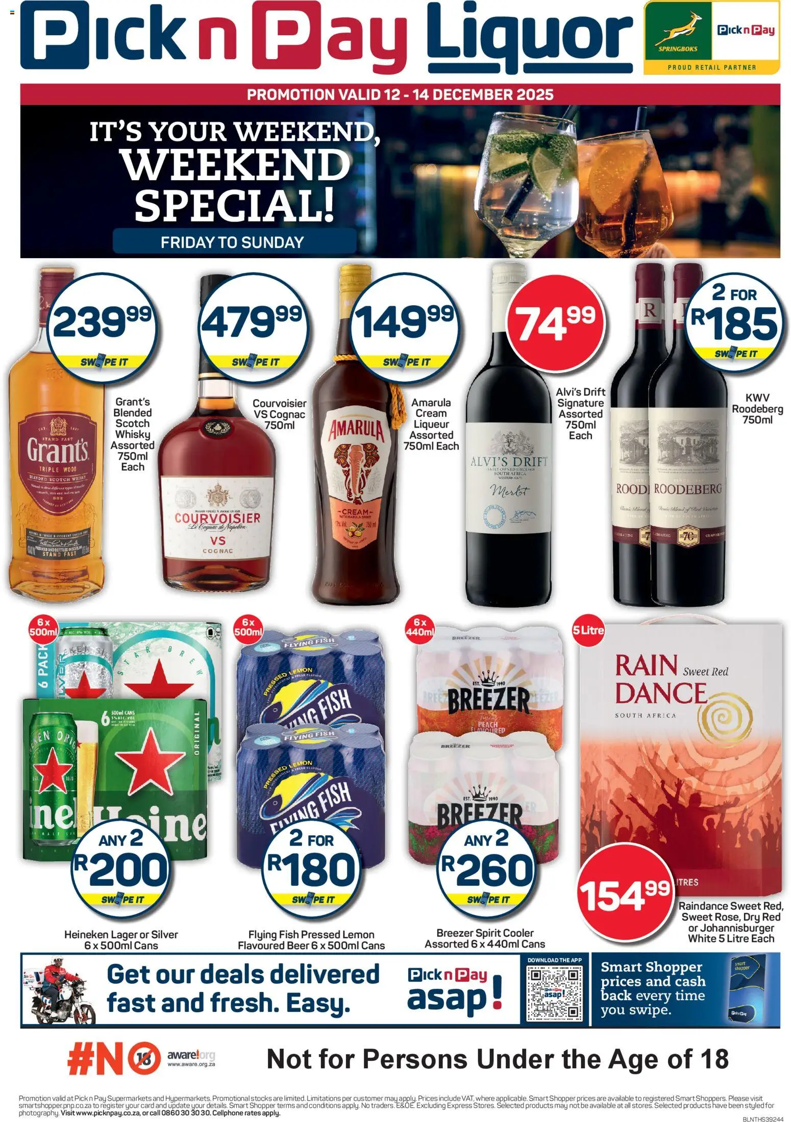 Preview of Pick n Pay flyer valid from 12/12/2025