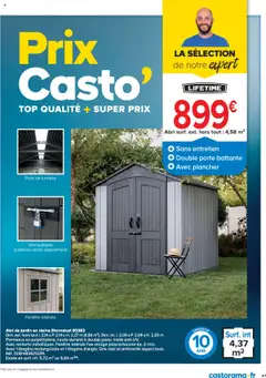 Prévisualisation de La collection jardin du magasin Castorama formulaire valide 26/02/2025 | Page: 47