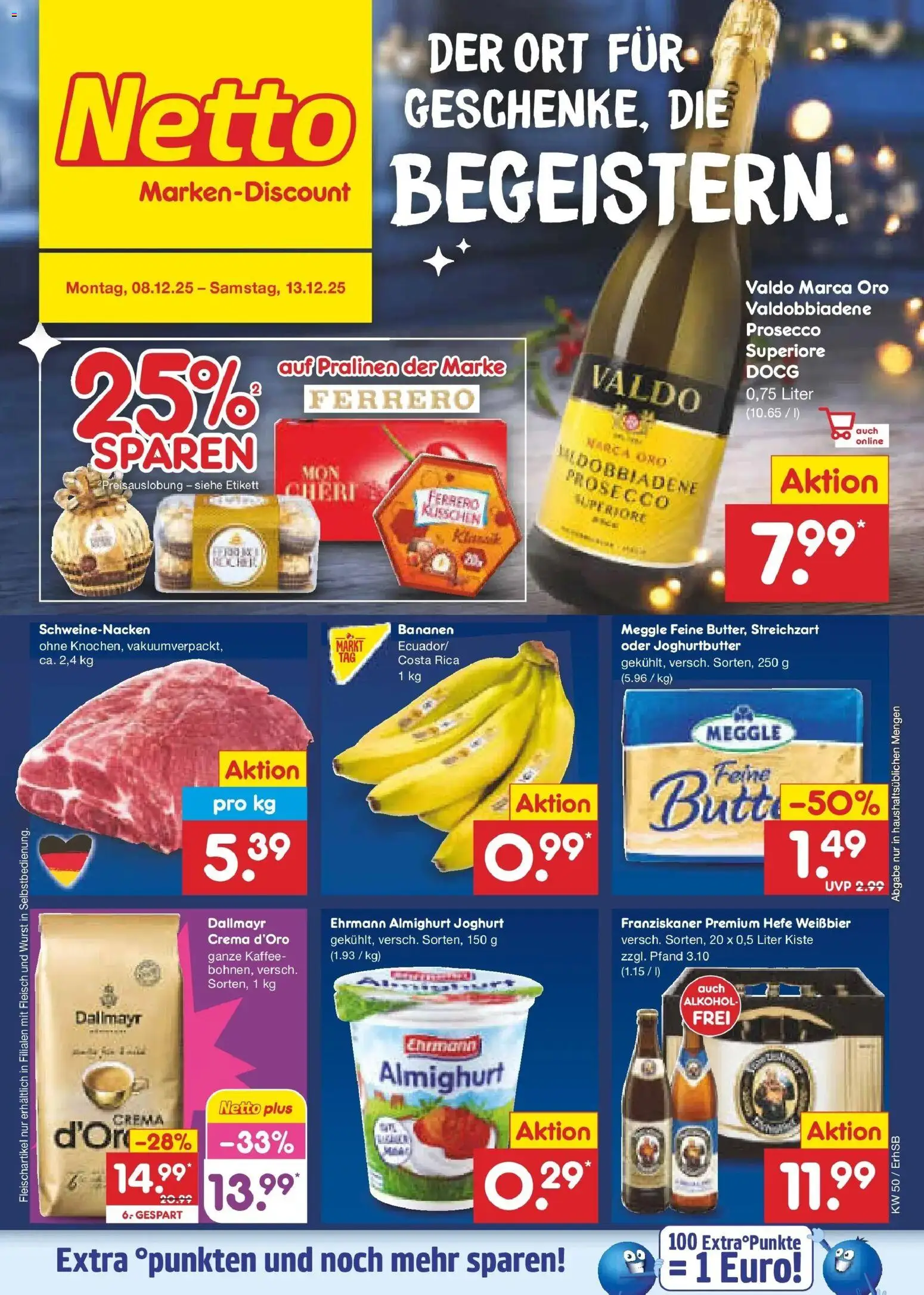 Vorschau von dem Prospekt des Geschäftes Netto Marken-Discount, gültig ab dem 08.12.2025