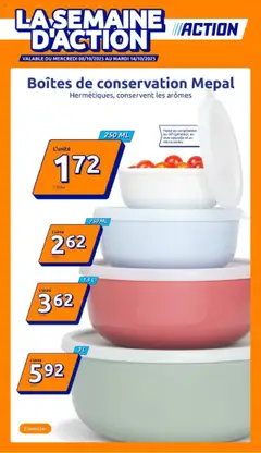 Prévisualisation de Catalogue de la semaine 41 du magasin Action formulaire valide 08/10/2025