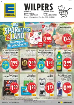 Vorschau von dem Prospekt des Geschäftes Edeka, gültig ab dem 14.09.2025