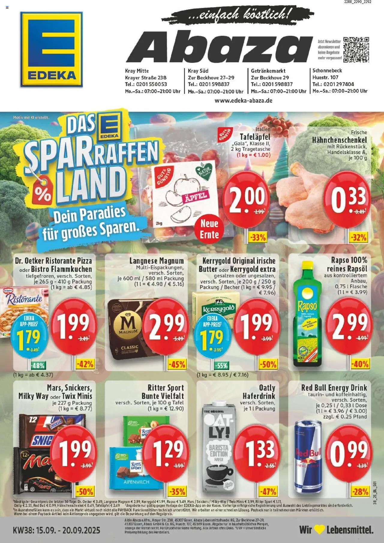 EDEKA Prospekt ab 14.09.2025 - Prospekt Essen Online