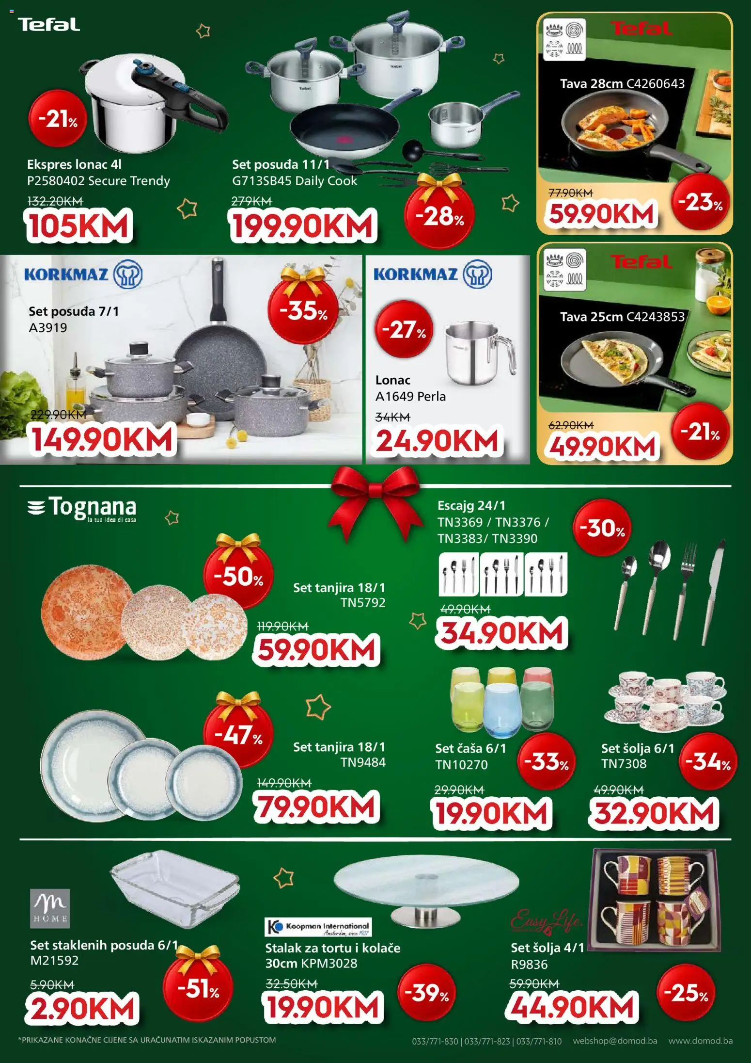 Pregled letka Katalog trgovine Domod vrijedi od 2025.12.01