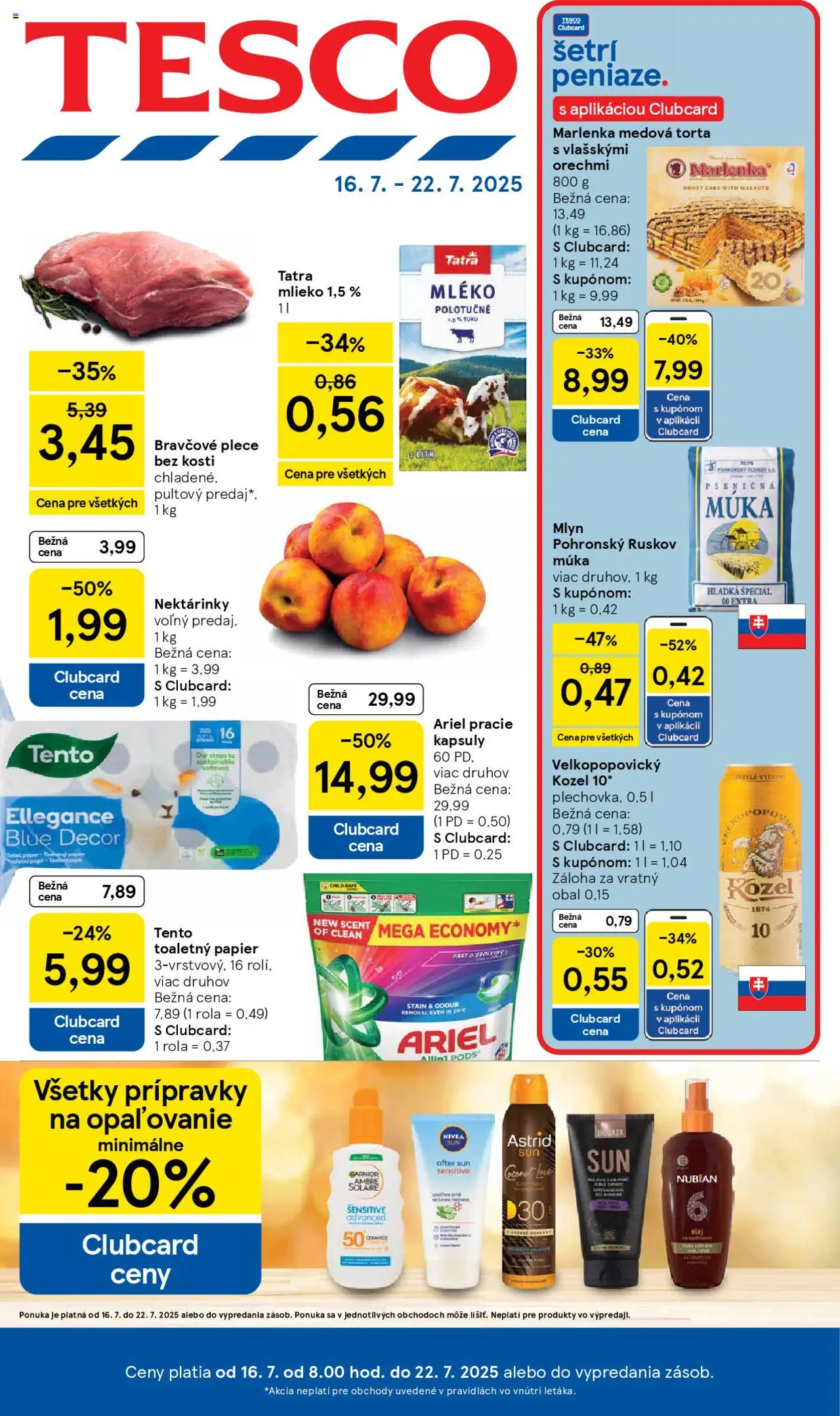 Tesco leták od 16.07.2025 - Hypermarket Online