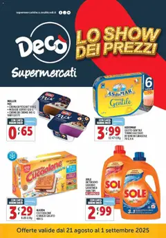 Anteprima dell'opuscolo Attuale volantino dal negozio Decò valido da 21/08/2025