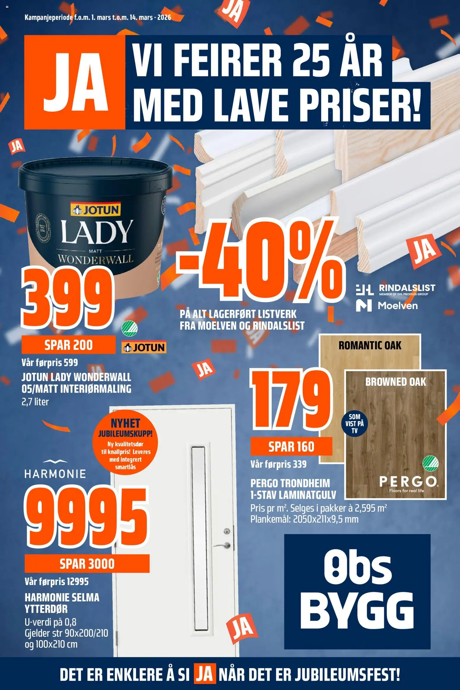 Forhåndsvis Kundeavis fra butikk Obs Bygg gyldig fra 01/03/2026