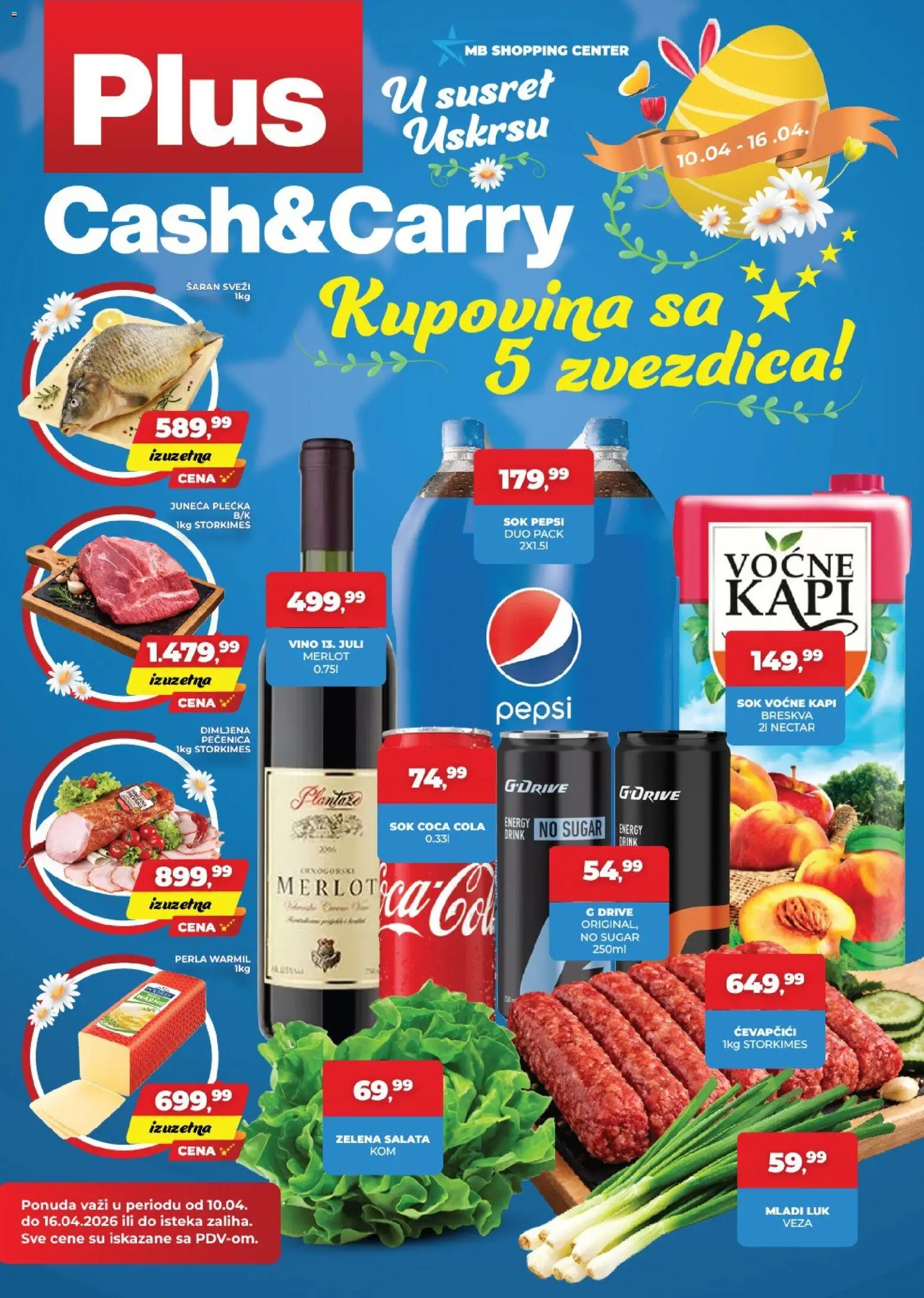 Pregled Plus Cash & Carry kataloga - važi od 10.04.2026