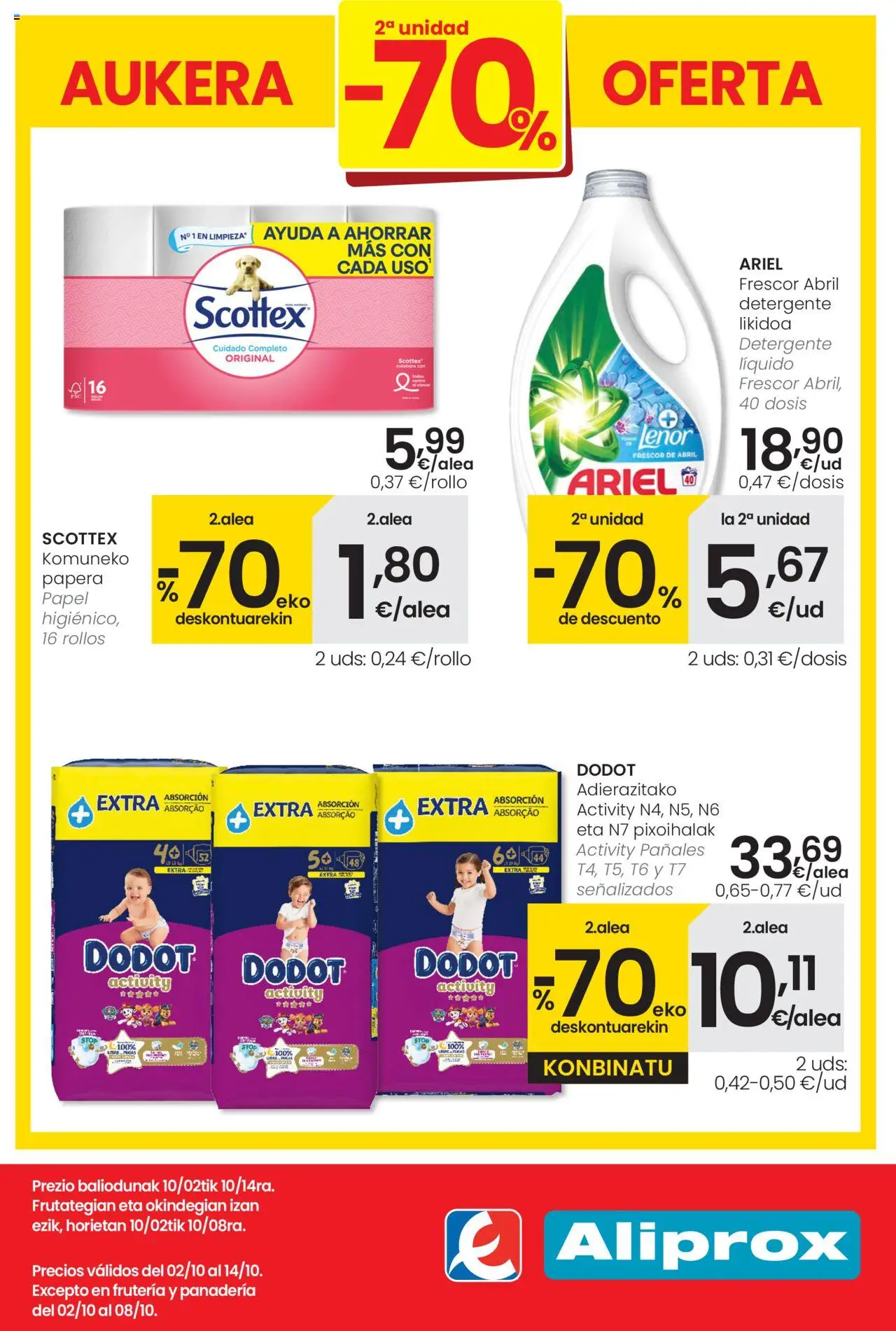 Folleto Eroski del 02/10/2025 - 14/10/2025 > Prezio Merkeagoa Aliprox