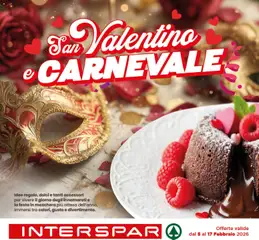 Anteprima dell'opuscolo Volantino San Valentino dal negozio Interspar valido da 04/02/2026