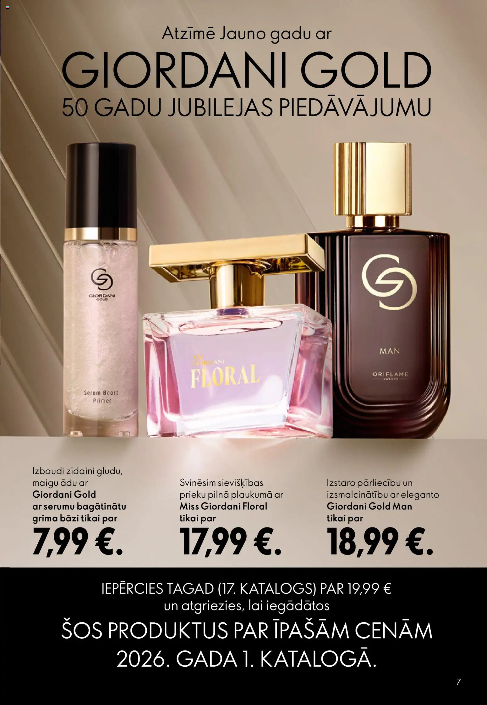 Skatīt Oriflame akciju bukletu, derīgs no 2025.12.10