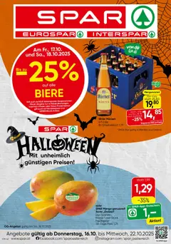 Vorschau der Angebote: Spar Kärnten gültig ab 16.10.2025