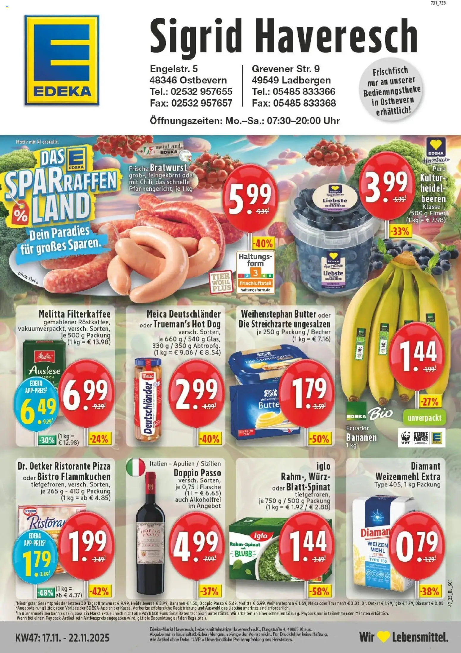 Vorschau von dem Prospekt des Geschäftes Edeka, gültig ab dem 17.11.2025