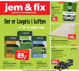 Eksempel på tilbudsavis Jem & fix - Tilbudsavis uge 16 fra butik Jem & fix gyldig fra 12/04/2026