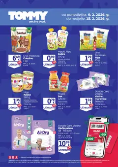 Pregled letka Dodatne pogodnosti za Tommy vjerne članove trgovine Tommy vrijedi od 09.02.2026