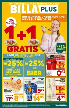 Vorschau der Angebote: Billa Plus Steiermark gültig ab 08.01.2026