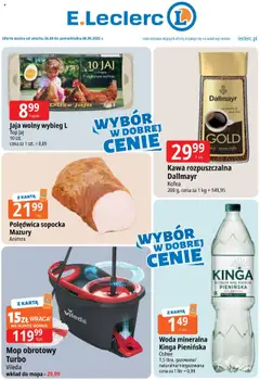 Pogląd gazetki "Warszawa Jerozolimskie" ze sklepu E.Leclerc ważnej od 26.08.2025