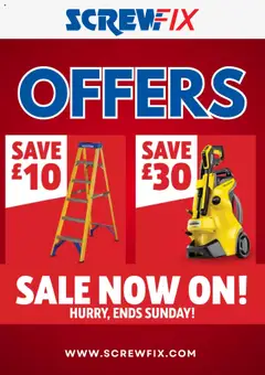 Preview of Screwfix Offers valid from 24/07/2025