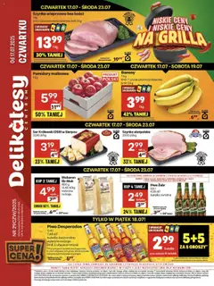 Pogląd gazetki "Gazetka" ze sklepu Delikatesy Centrum ważnej od 17.07.2025