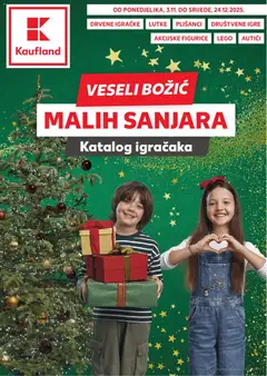 Kaufland HR - Split-Ravne njive - Katalog igračaka megtekintése, amely érvényes 2025.11.03.-től