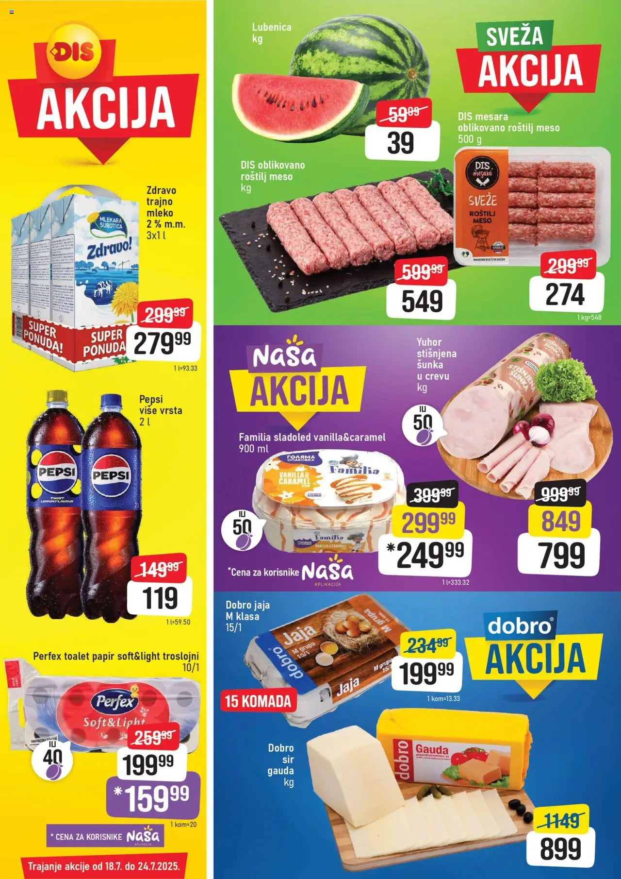 Super DIS katalog važi od 18.07.2025 - stranica 1