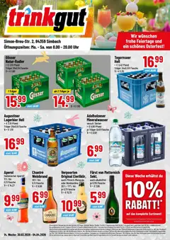 Vorschau von dem Prospekt des Geschäftes Trinkgut, gültig ab dem 30.03.2026