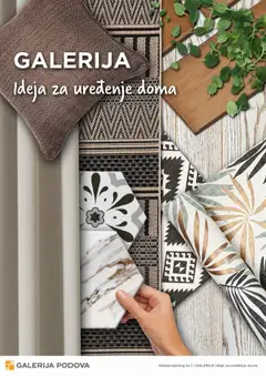 Pregled Galerija Podova kataloga - važi od 20.05.2025