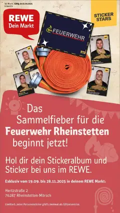 Vorschau von dem Prospekt des Geschäftes Rewe, gültig ab dem 14.09.2025