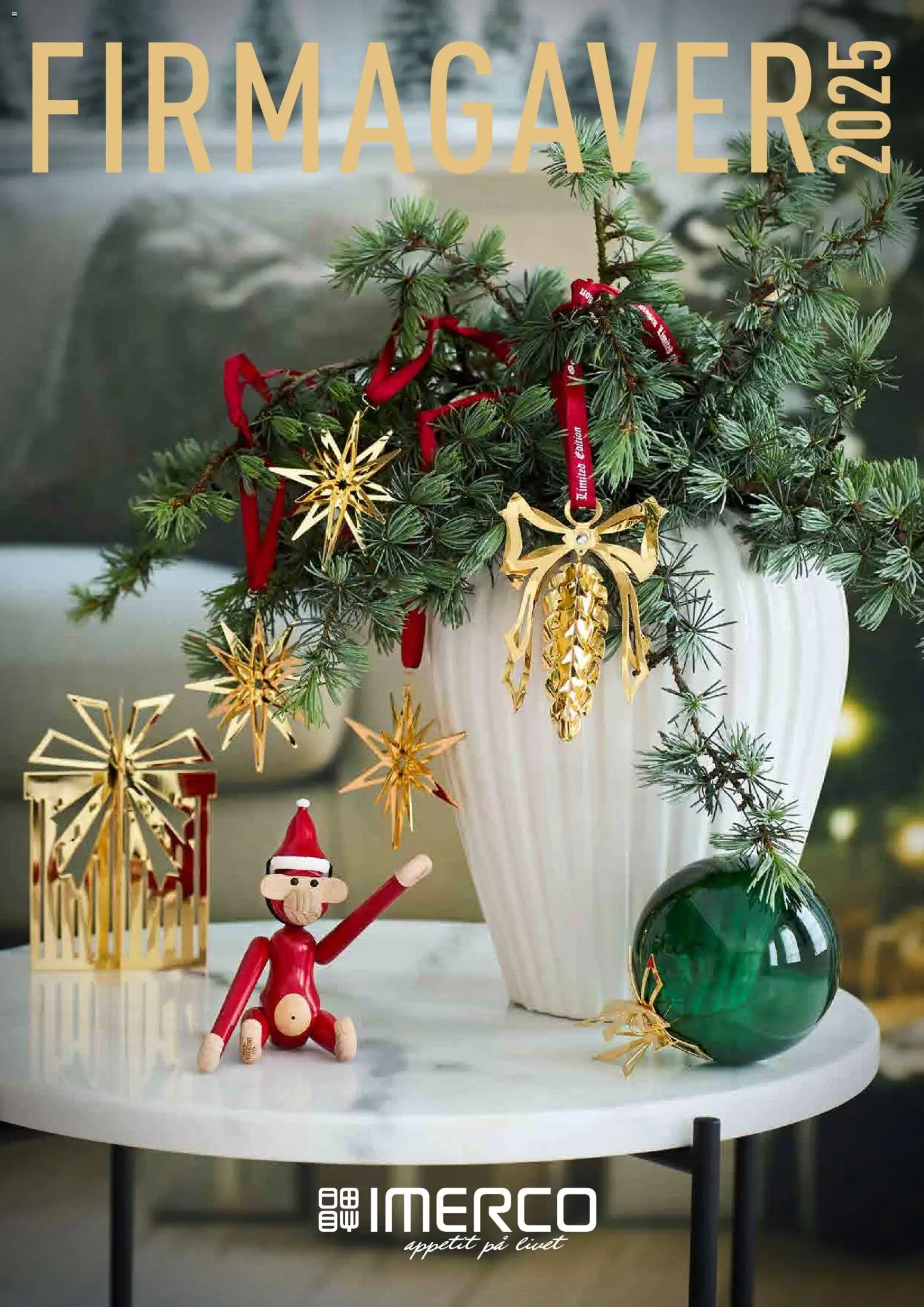 Eksempel på tilbudsavis Firmagaver 2025 fra butik Imerco gyldig fra 04/11/2025
