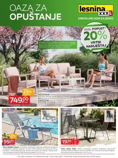 Pregled letka Stvarni Katalog Lesnina trgovine Lesnina vrijedi od 30.03.2026