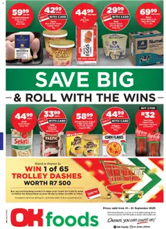 Preview of OK Foods flyer valid from 10/09/2025