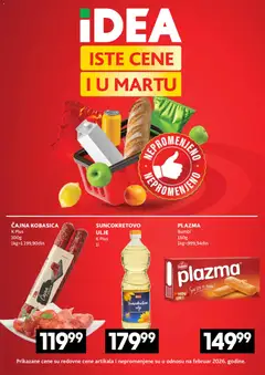 Pregled Idea kataloga - važi od 12.03.2026