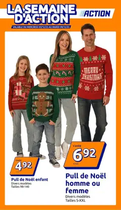 Prévisualisation de Folder de la semaine 49 du magasin Action formulaire valide 03/12/2025