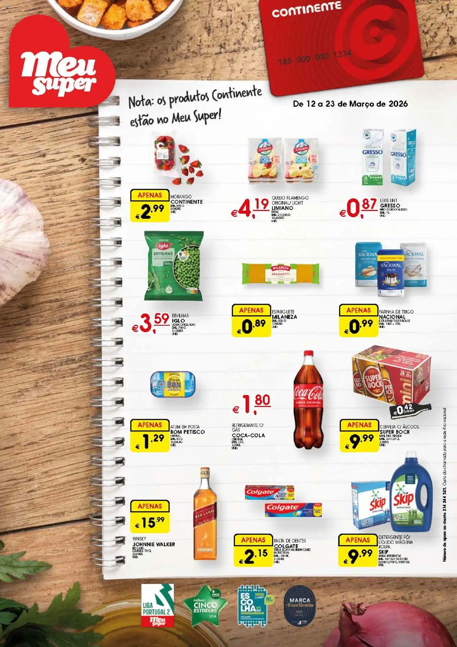 Pré-visualização do folheto da loja Meu Super válida a partir de 12/03/2026