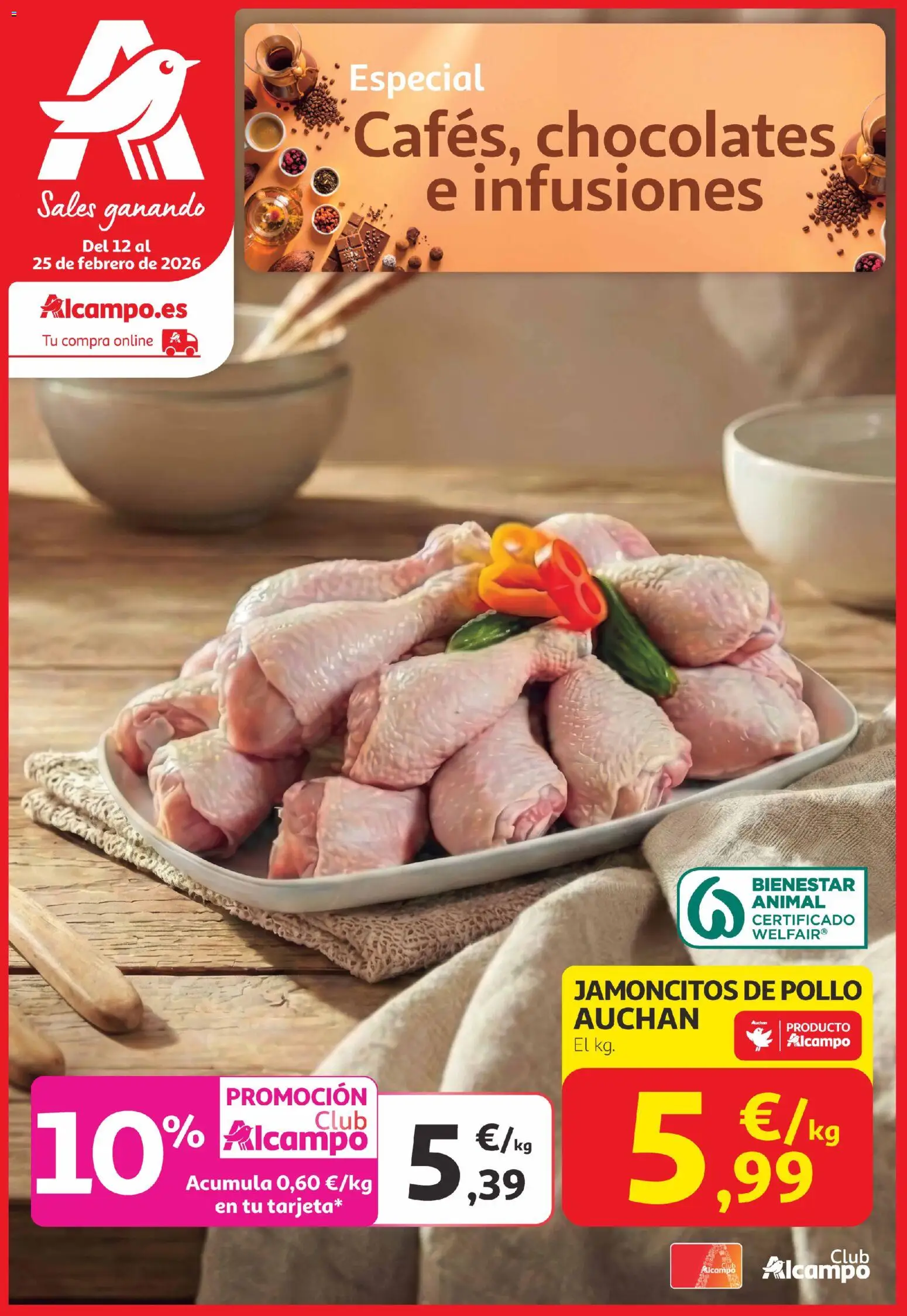 Vista previa del folleto de la tienda Alcampo válido desde el 12/02/2026 