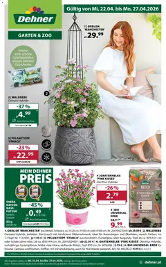 Vorschau der Angebote: Dehner Dehner Garten & Zoo gültig ab 22.04.2026