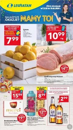 Pogląd gazetki "Warszawa" ze sklepu Lewiatan ważnej od 12.02.2026