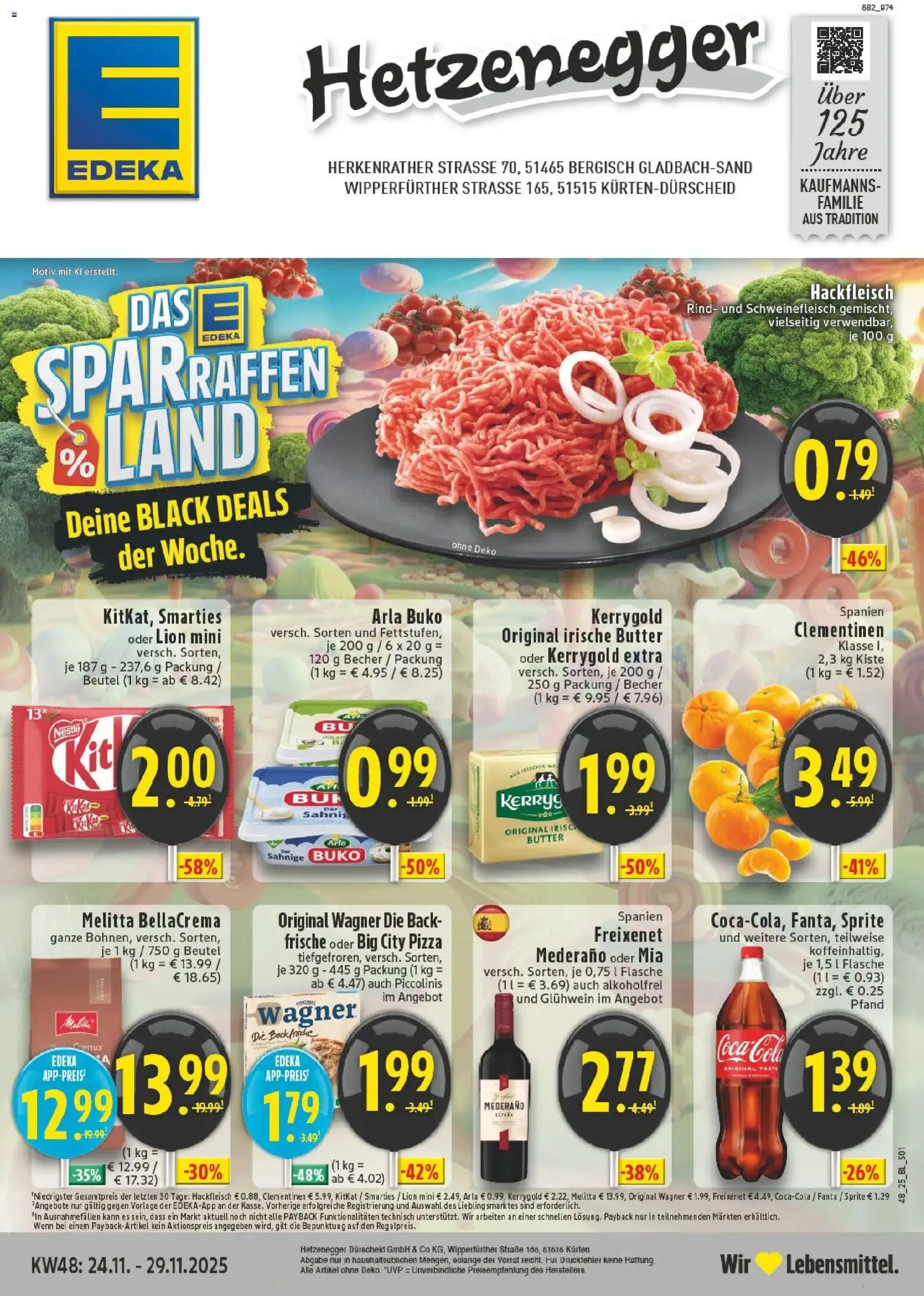 Vorschau von dem Prospekt des Geschäftes Edeka, gültig ab dem 23.11.2025