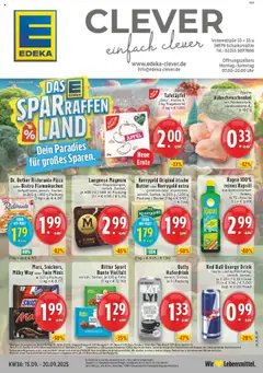 Vorschau von dem Prospekt des Geschäftes Edeka, gültig ab dem 14.09.2025