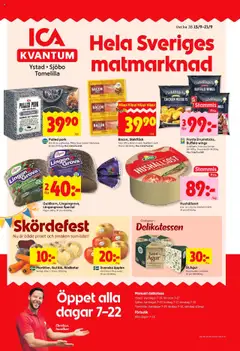Förhandsgranska reklamblad Sjöbo från butik ICA Kvantum gäller från 15/09/2025