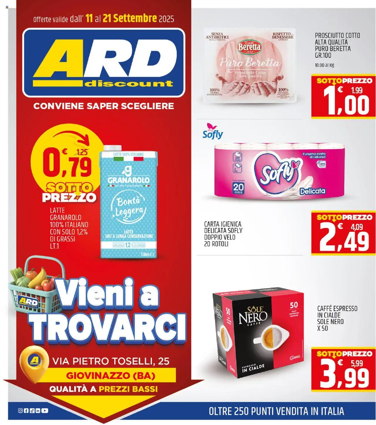 Volantino ARD Discount valido da 11/09/2025 numero di pagina 1