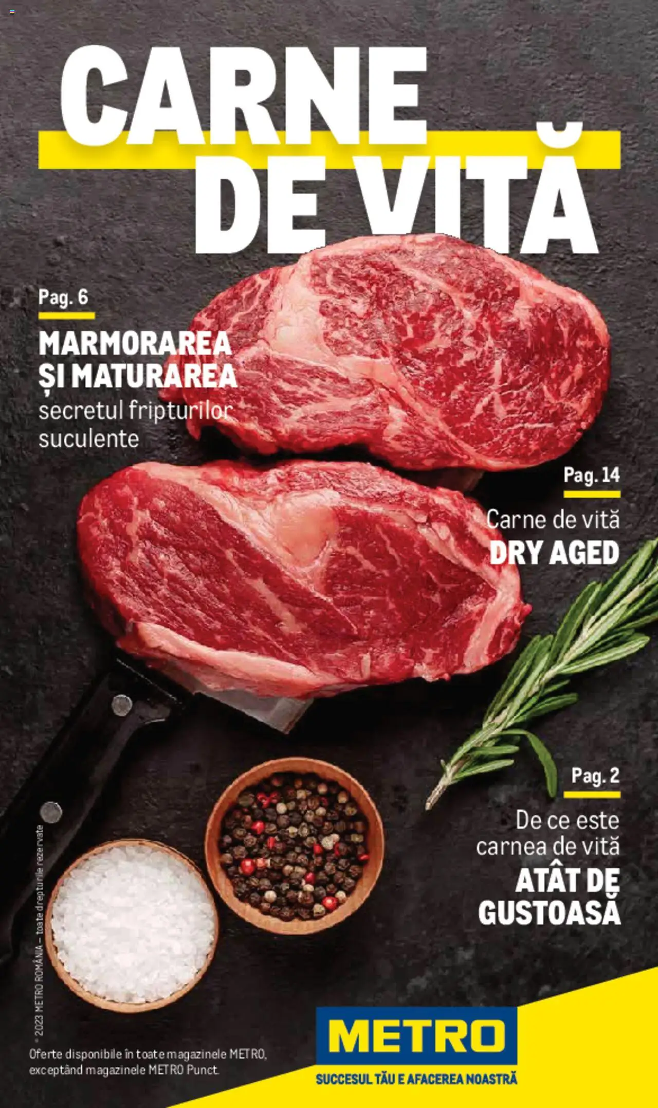 Metro Catalog - Carne de Vită de la 20.06.2022 - Pagină 1 - Carne De Vită