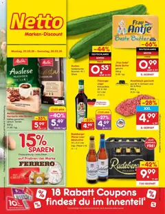 Vorschau von dem Prospekt des Geschäftes Netto Marken-Discount, gültig ab dem 23.03.2026