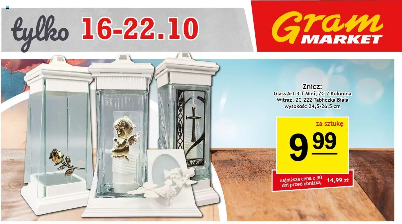 Gram Market Billboard od 16.10.2025 - Nowa Gazetka - Numer strony 1