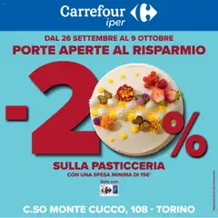 Anteprima dell'opuscolo Volantino Iper - Nuova convenienza - Torino dal negozio Carrefour valido da 26/09/2025