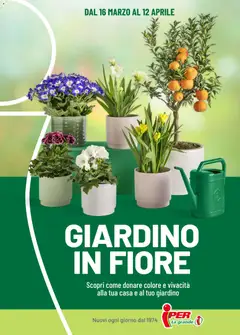 Anteprima dell'opuscolo Iper volantino Giardino dal negozio Iper valido da 16/03/2026