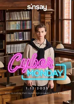 Náhled nabídky: Sinsay Cyber Monday platný od 01.12.2025